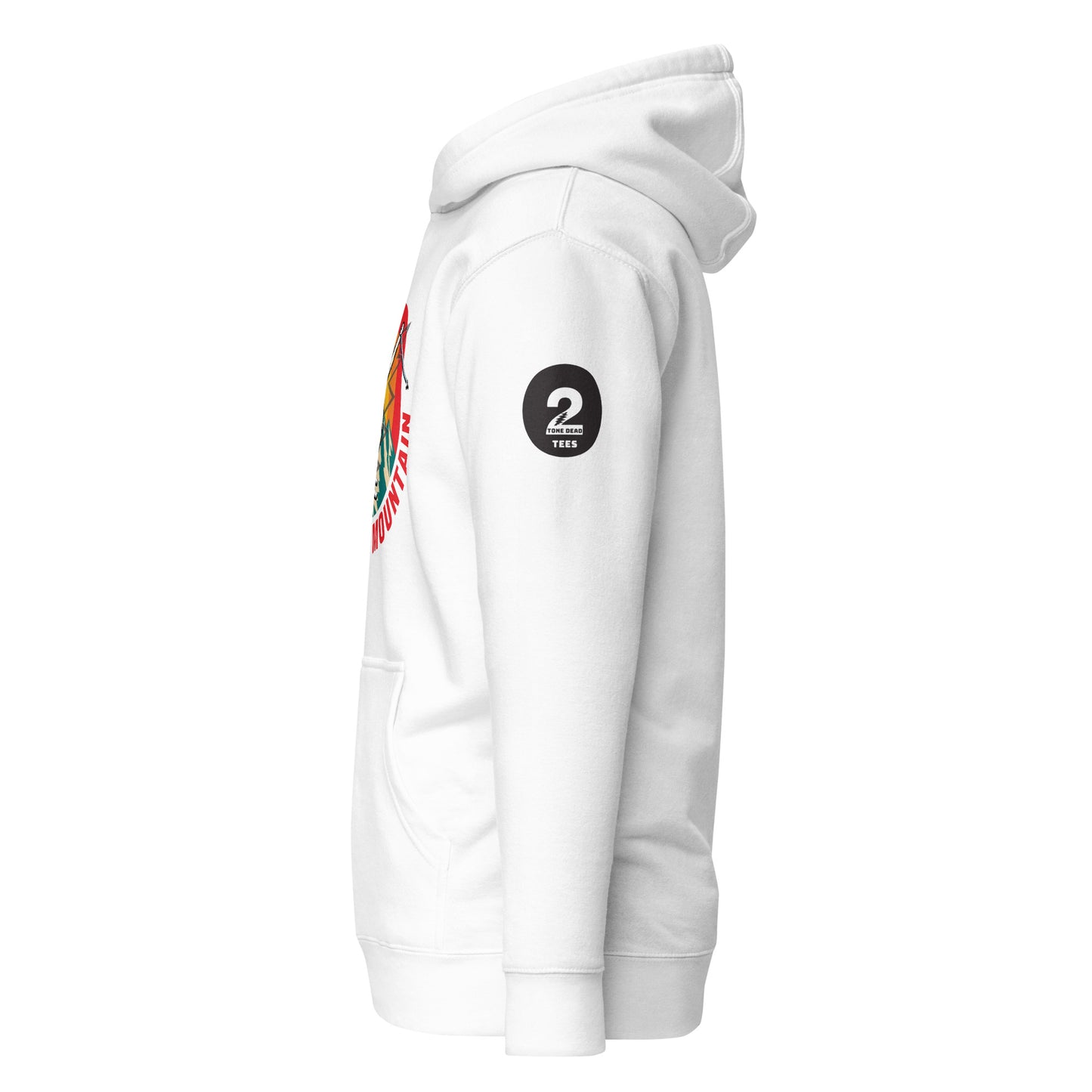 Skiing Fire On The Mountain - Hoodie