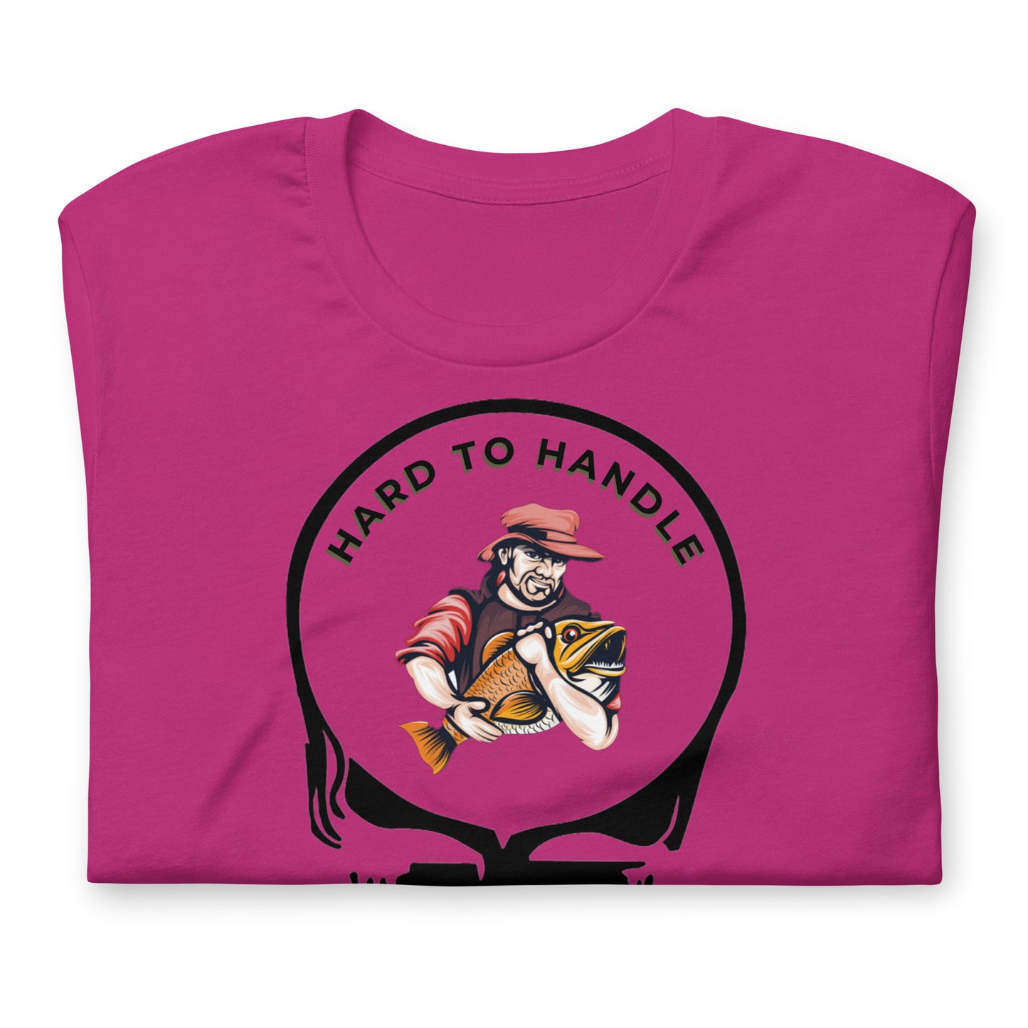 Hard to Handle Big Fish Stealie - Cotton Tee Shirt