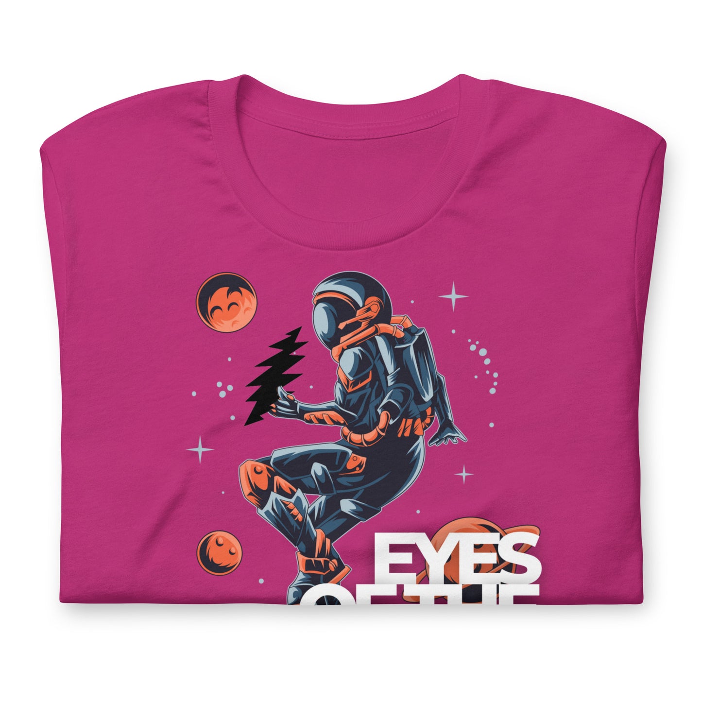 Eyes Of The World Space - Cotton Tee Shirt