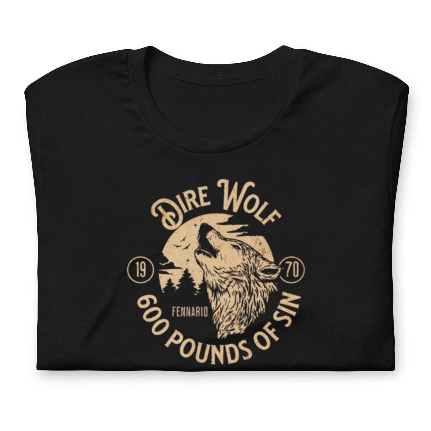 Dire Wolf Fennario - Cotton Tee Shirt