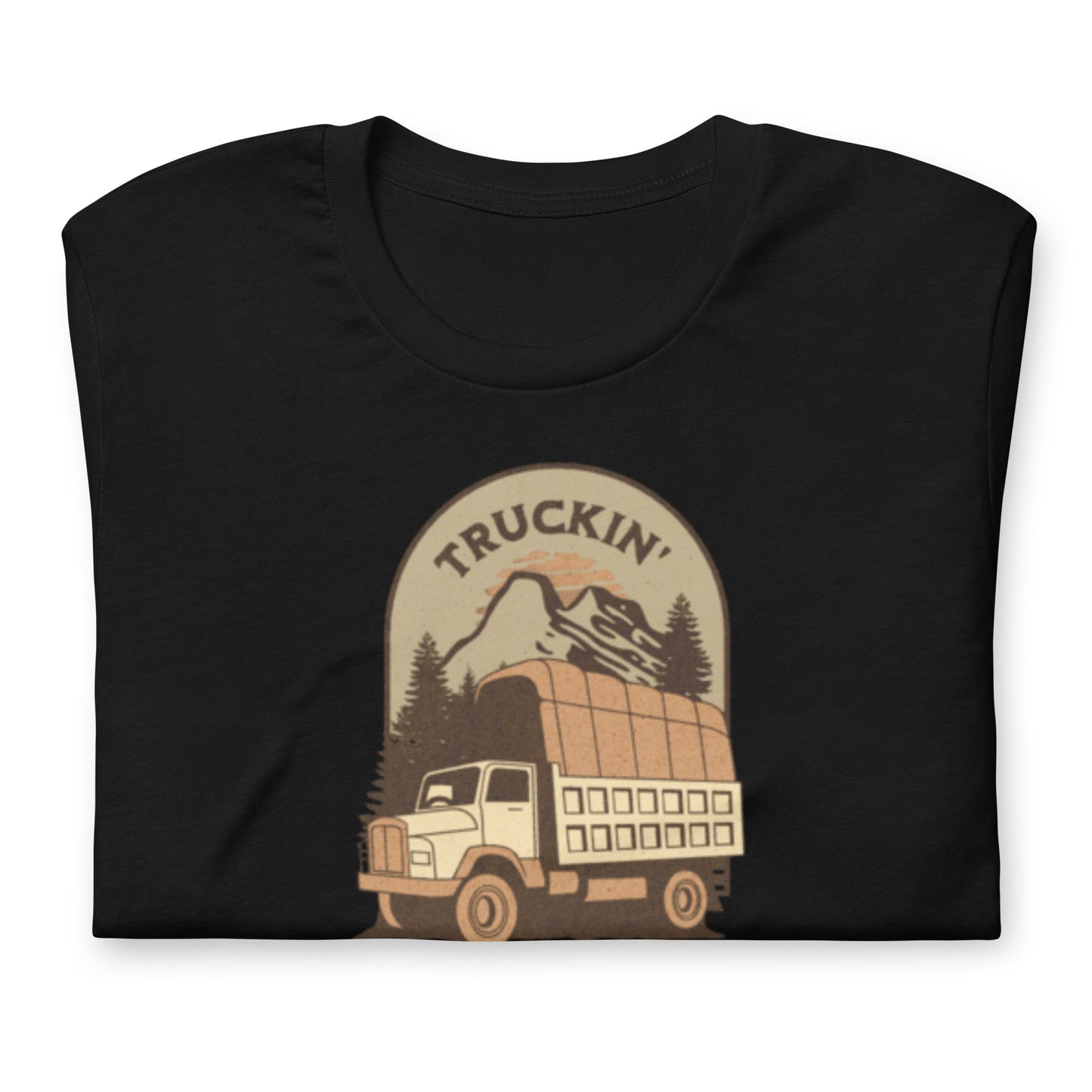 Truckin Grateful - Cotton Tee Shirt