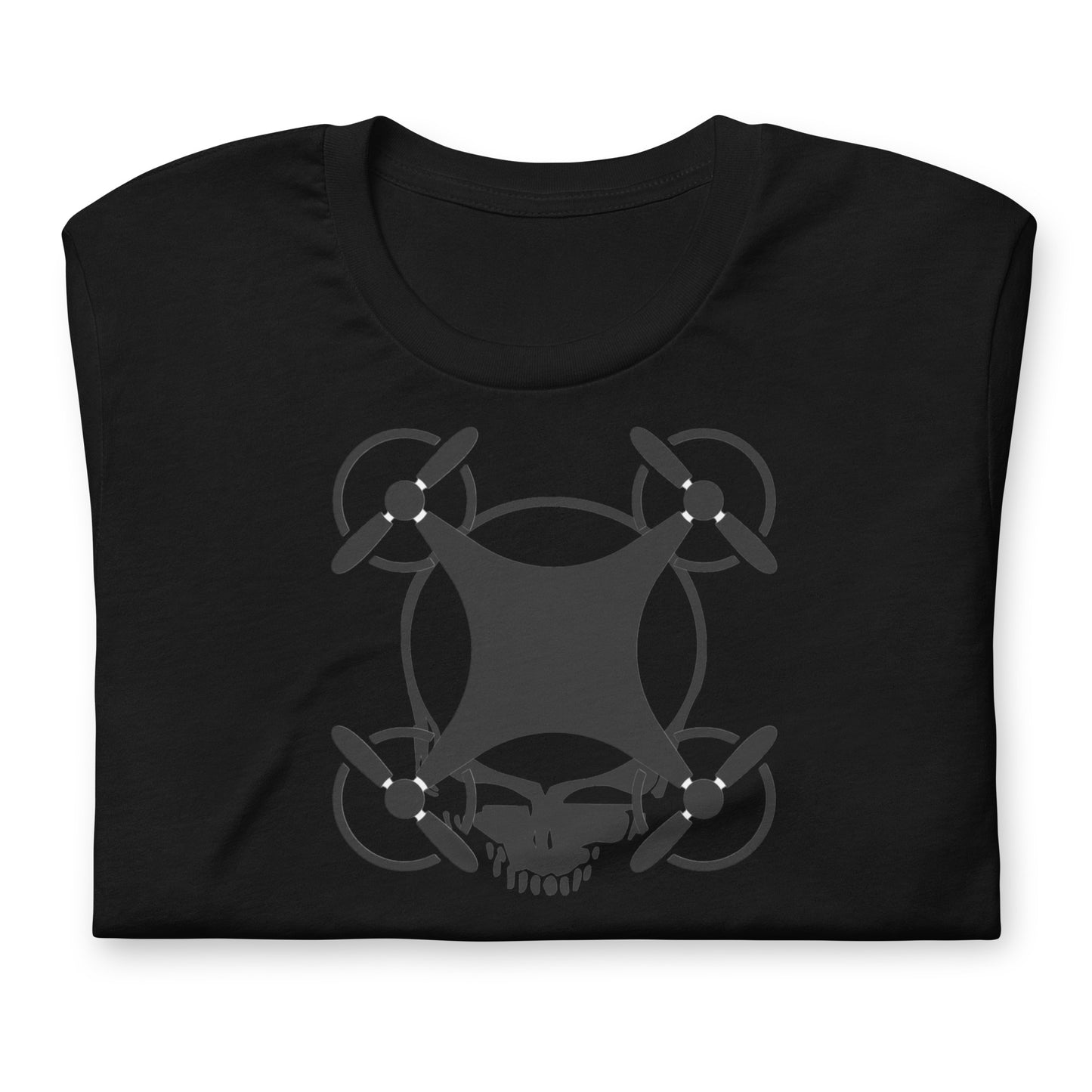 QuadHead Stealie - Quad Your Face- Cotton Tee Shirt