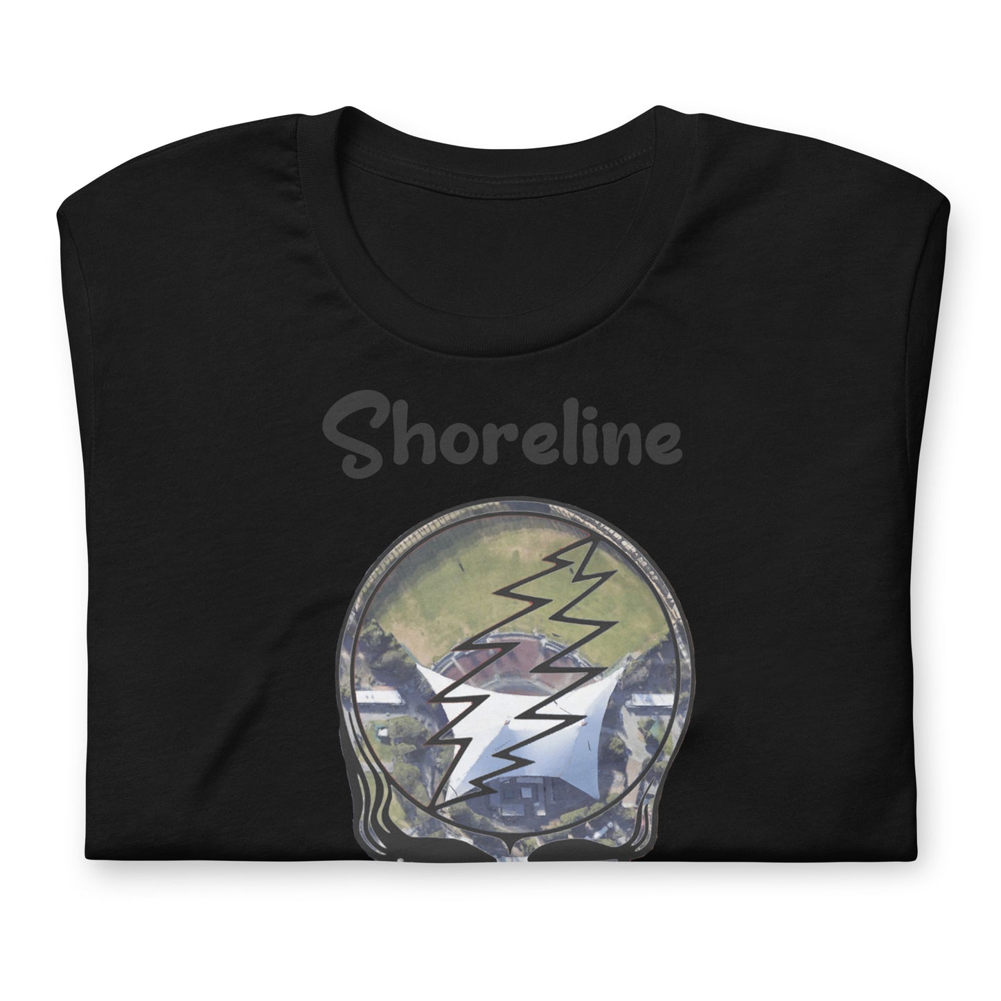 Shoreline Amphitheatre Stealie - Cotton Tee Shirt