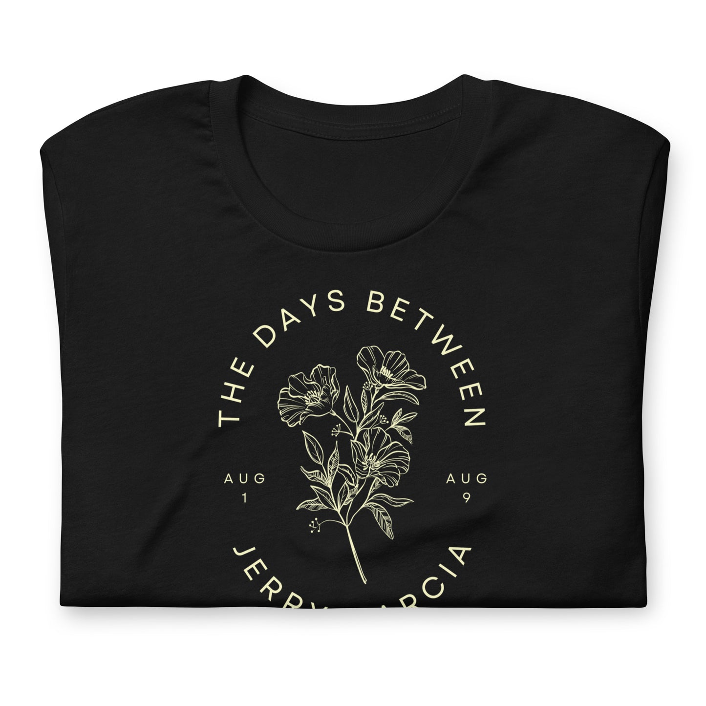 The Days Between Jerry Garcia - Cotton Tee Shirt