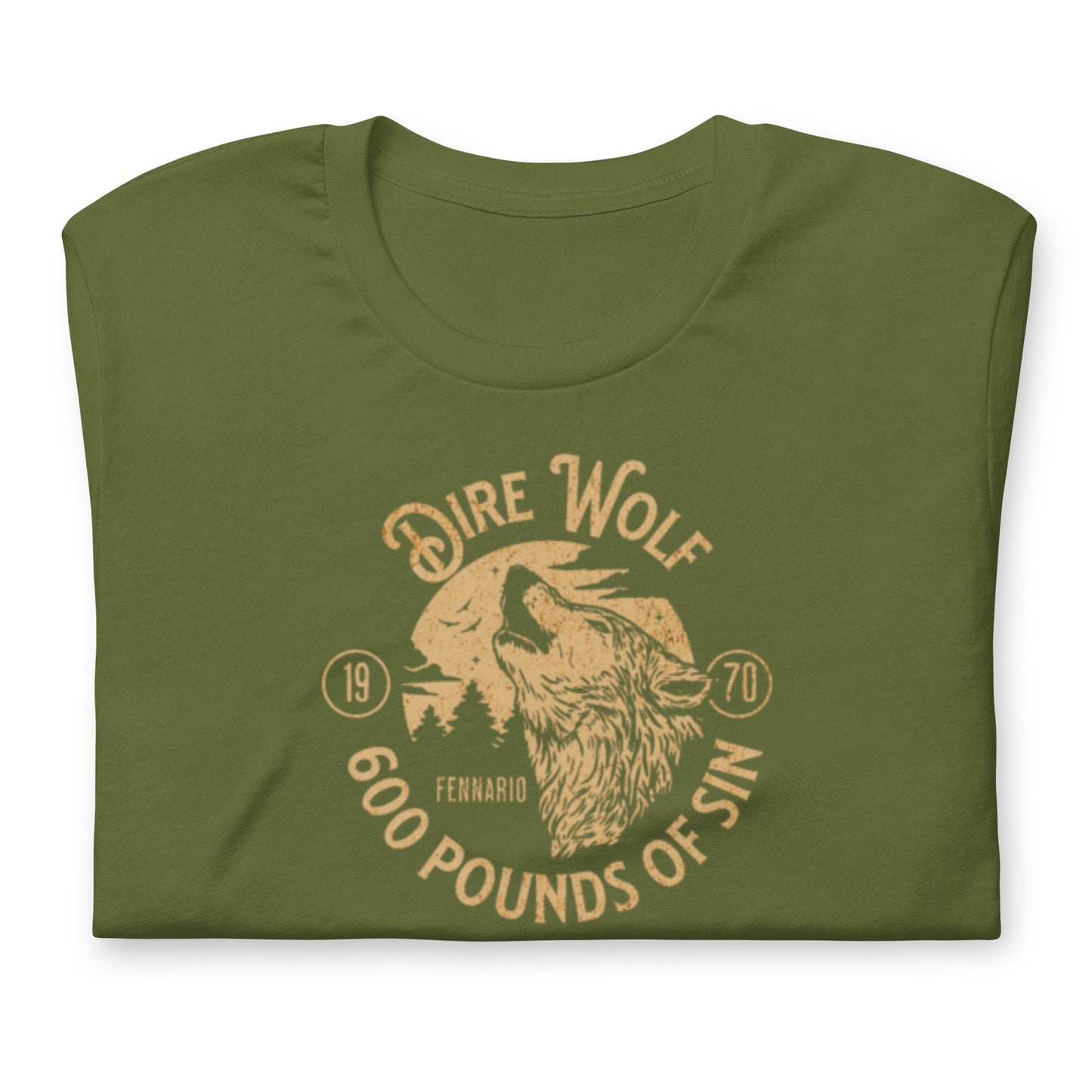 Dire Wolf Fennario - Cotton Tee Shirt