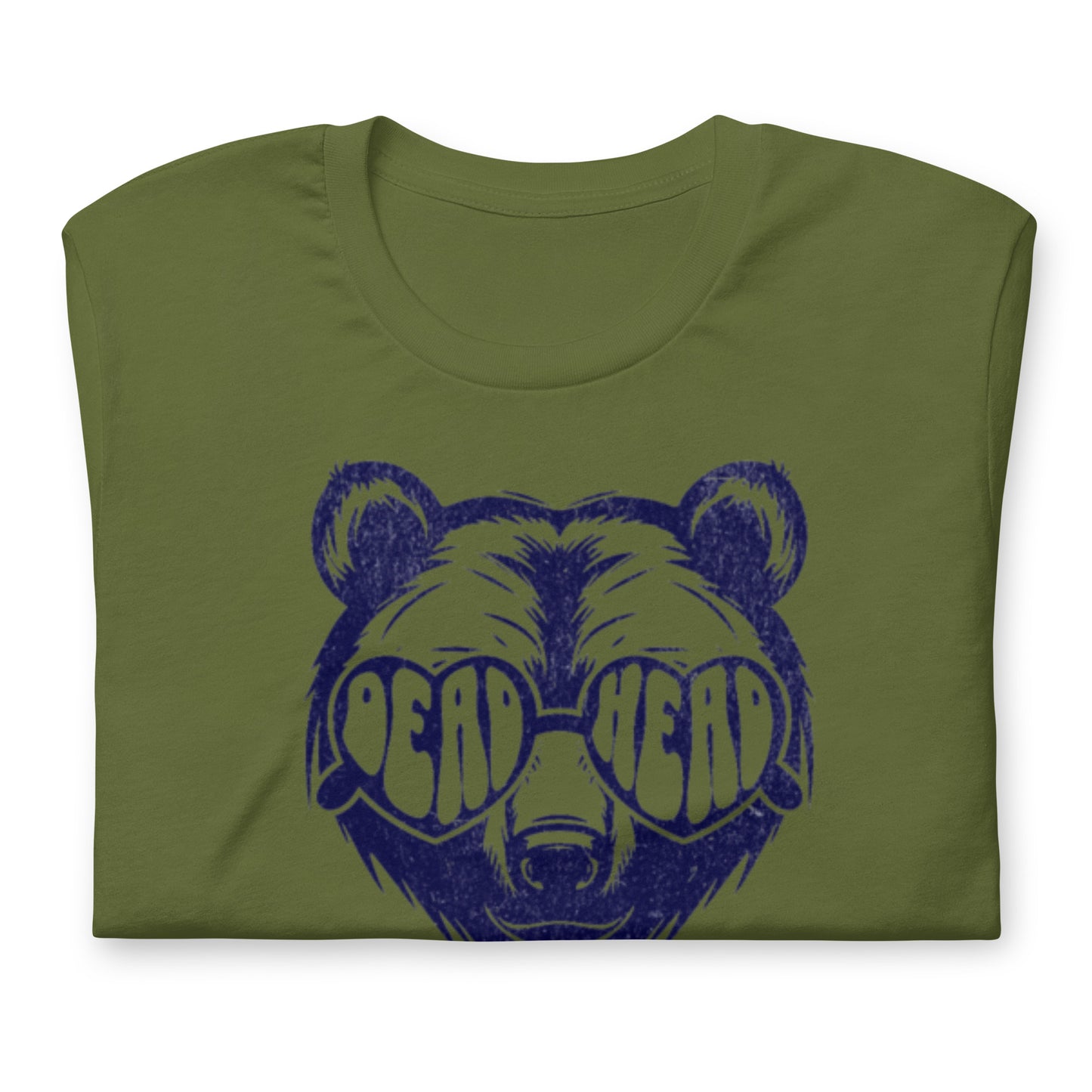 Bear Dead Head - Cotton Tee Shirt