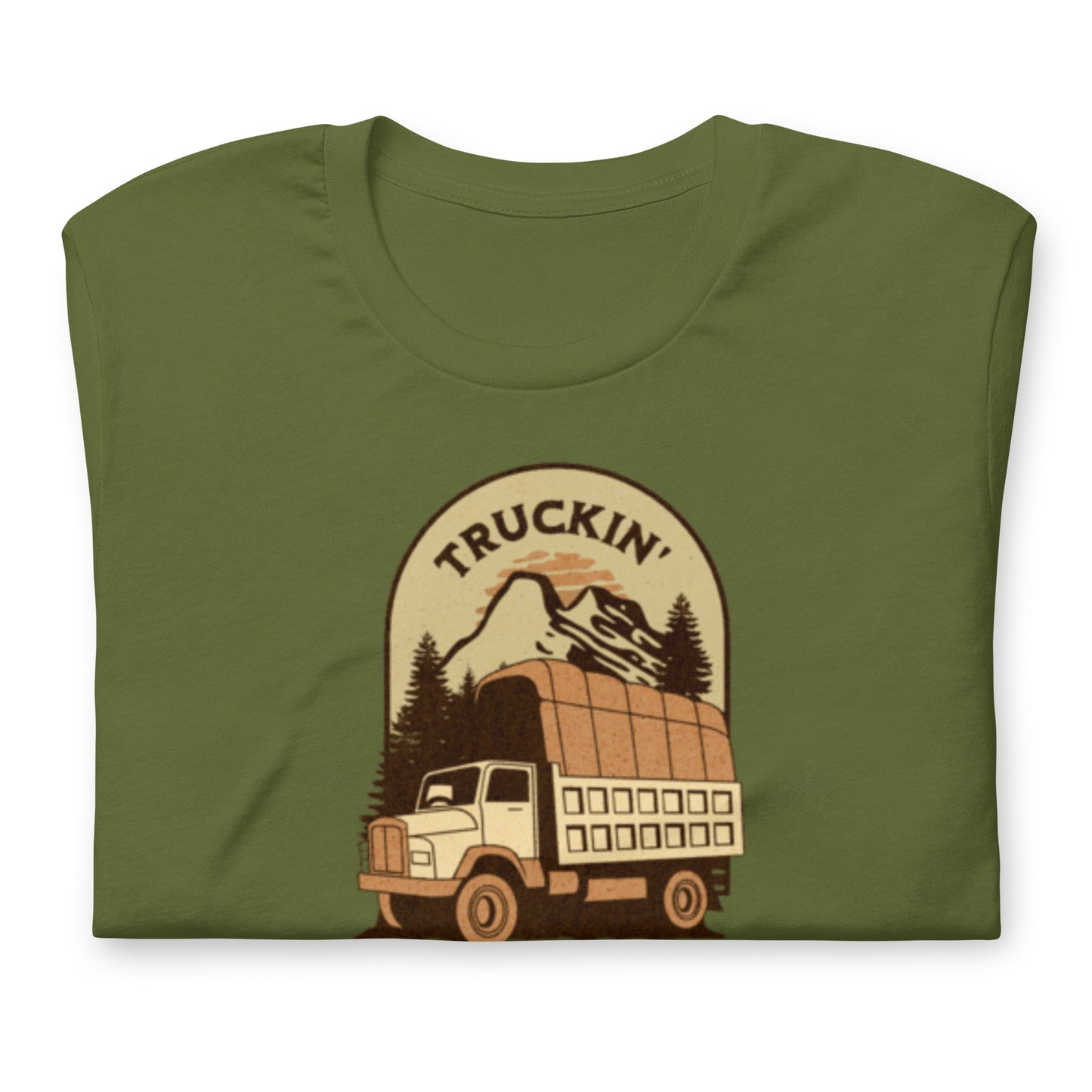 Truckin Grateful - Cotton Tee Shirt