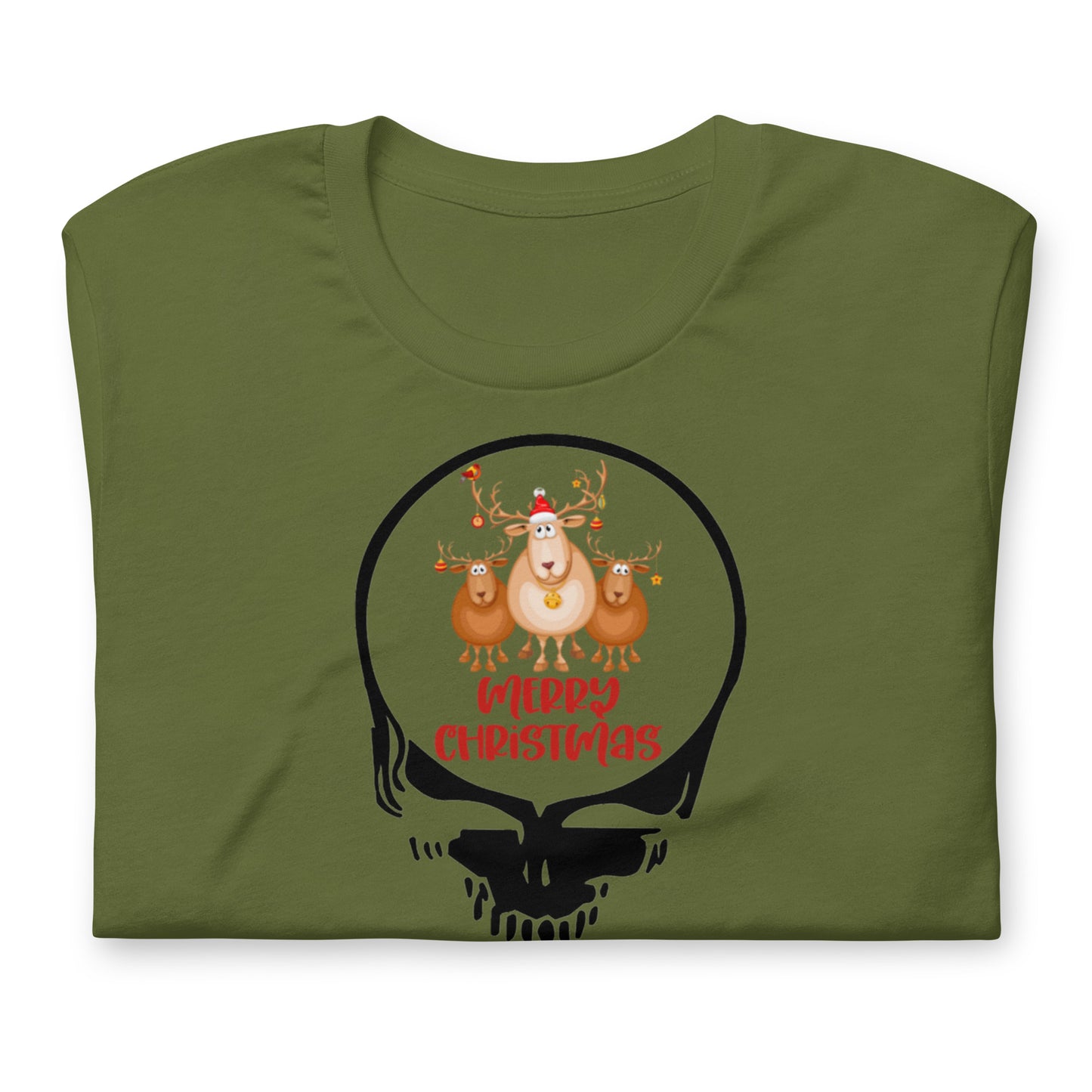 Reindeer Stealie - Cotton Tee Shirt