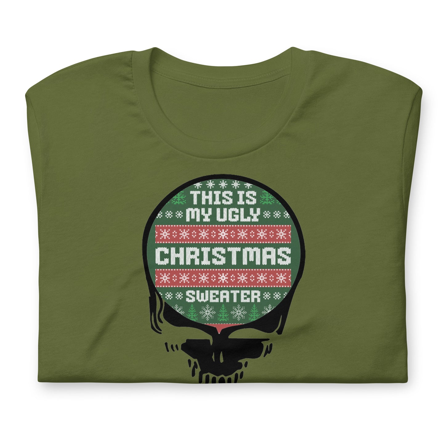 This Is My Ugly Christmas Sweater Stealie - Cotton Tee Shirt