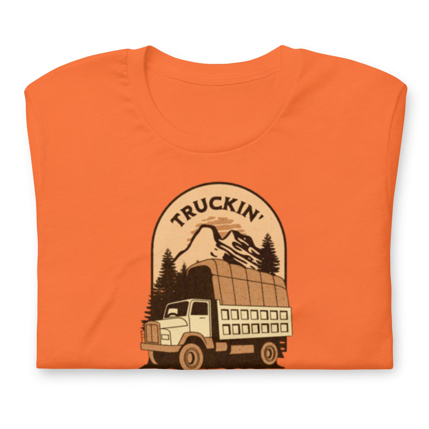 Truckin Grateful - Cotton Tee Shirt