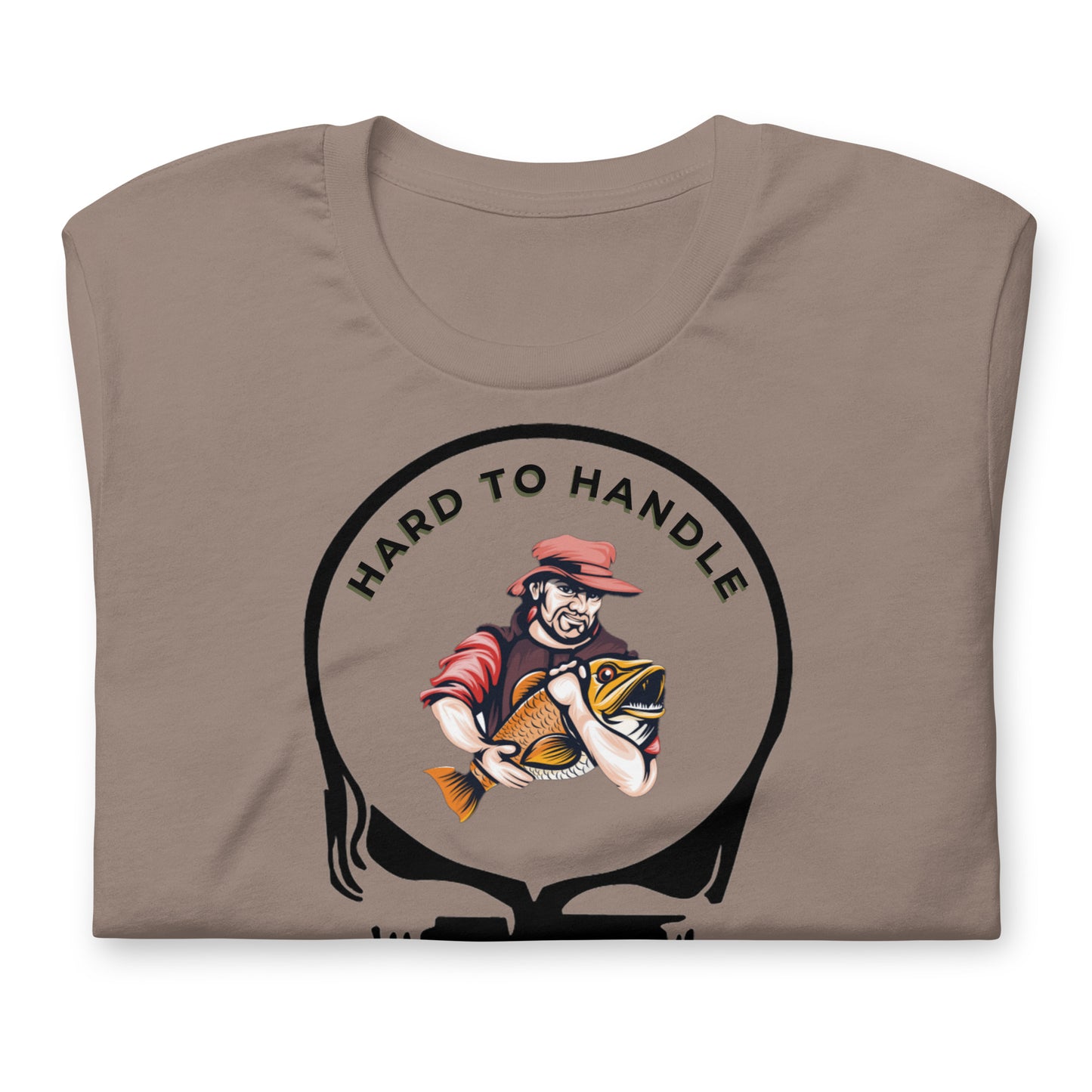 Hard to Handle Big Fish Stealie - Cotton Tee Shirt