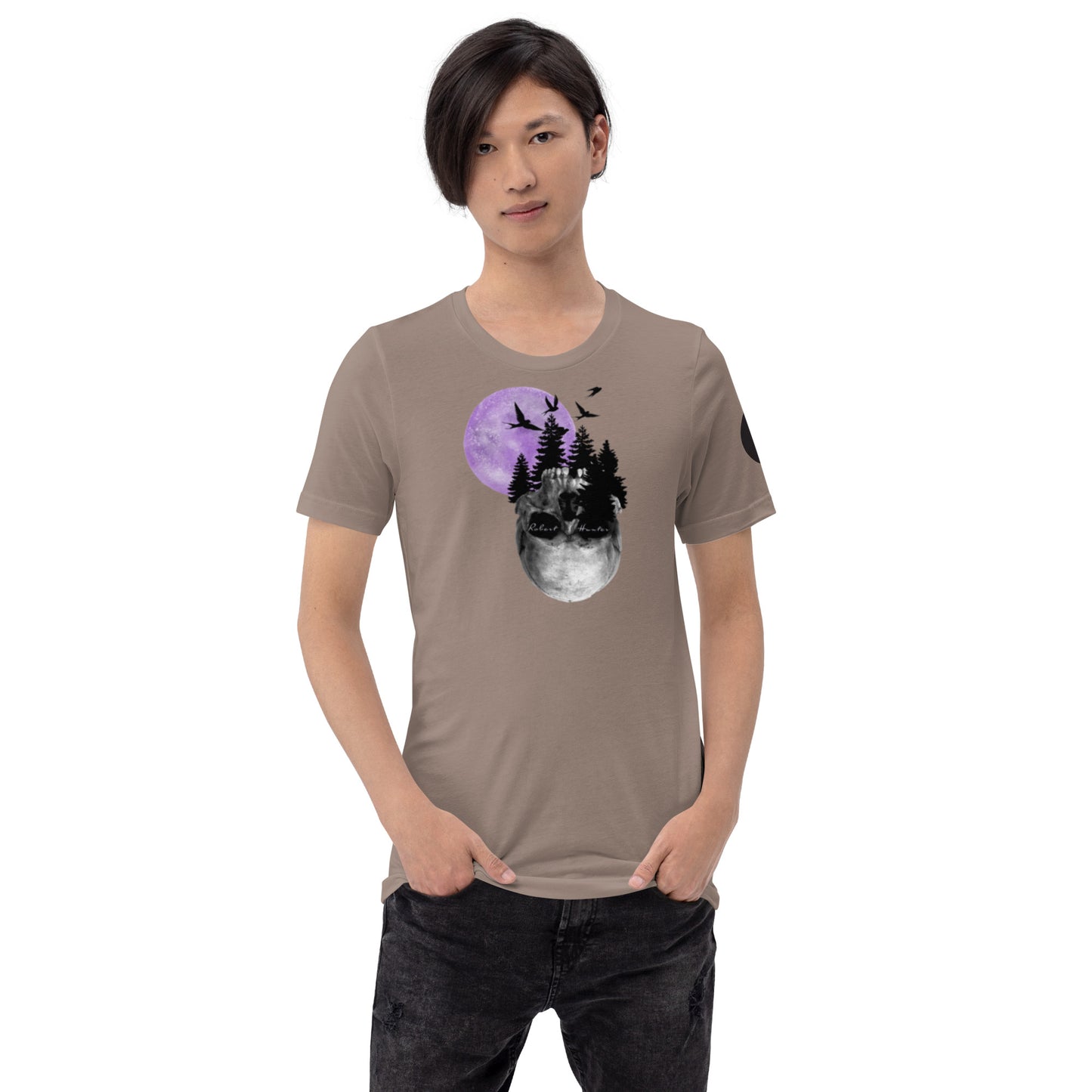 Robert Hunter Inverted Skull - Cotton Tee Shirt