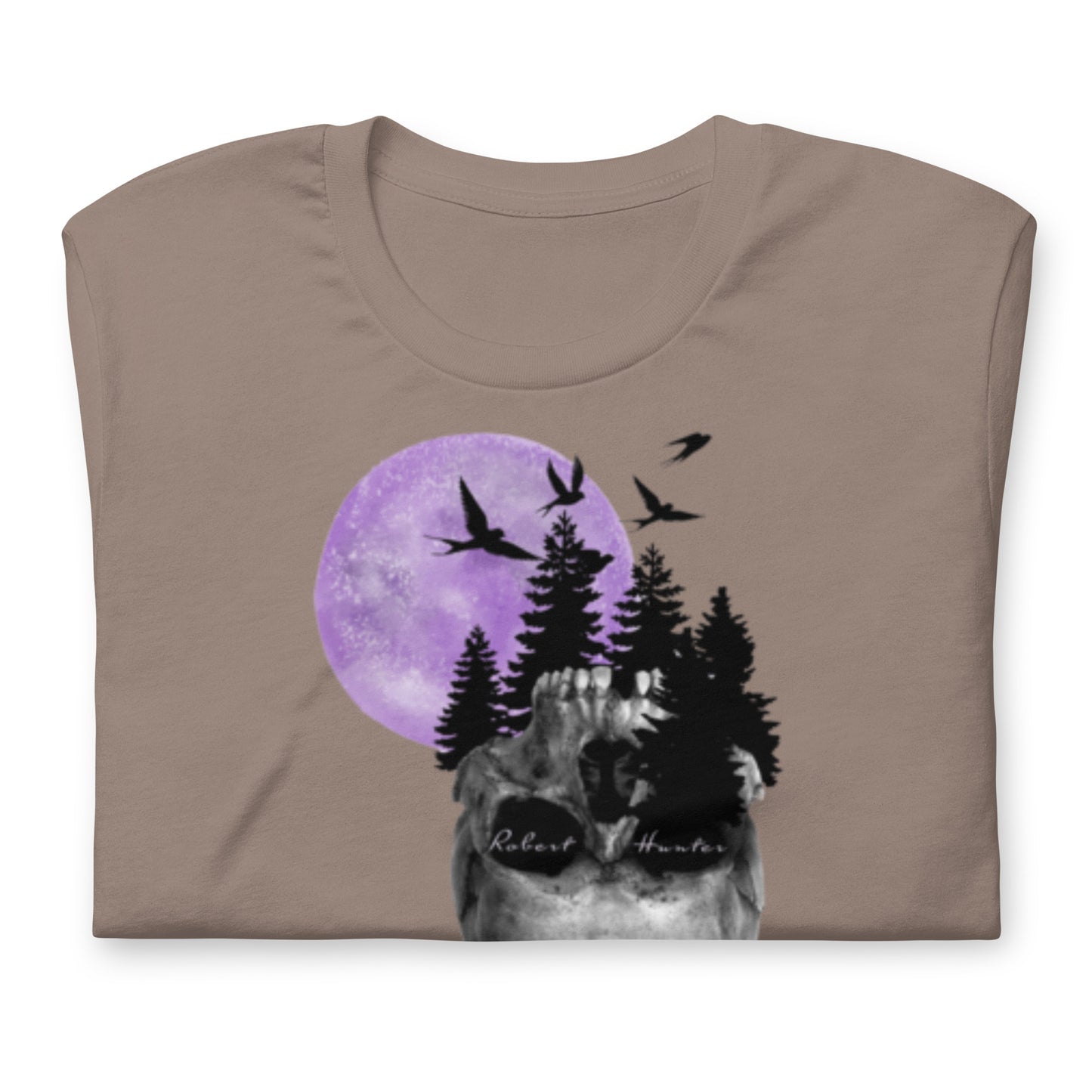 Robert Hunter Inverted Skull - Cotton Tee Shirt