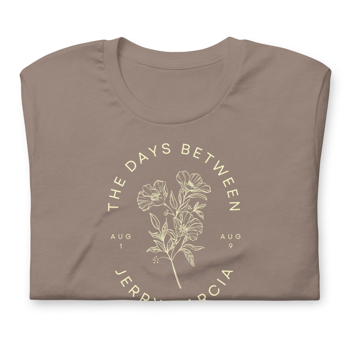 The Days Between Jerry Garcia - Cotton Tee Shirt