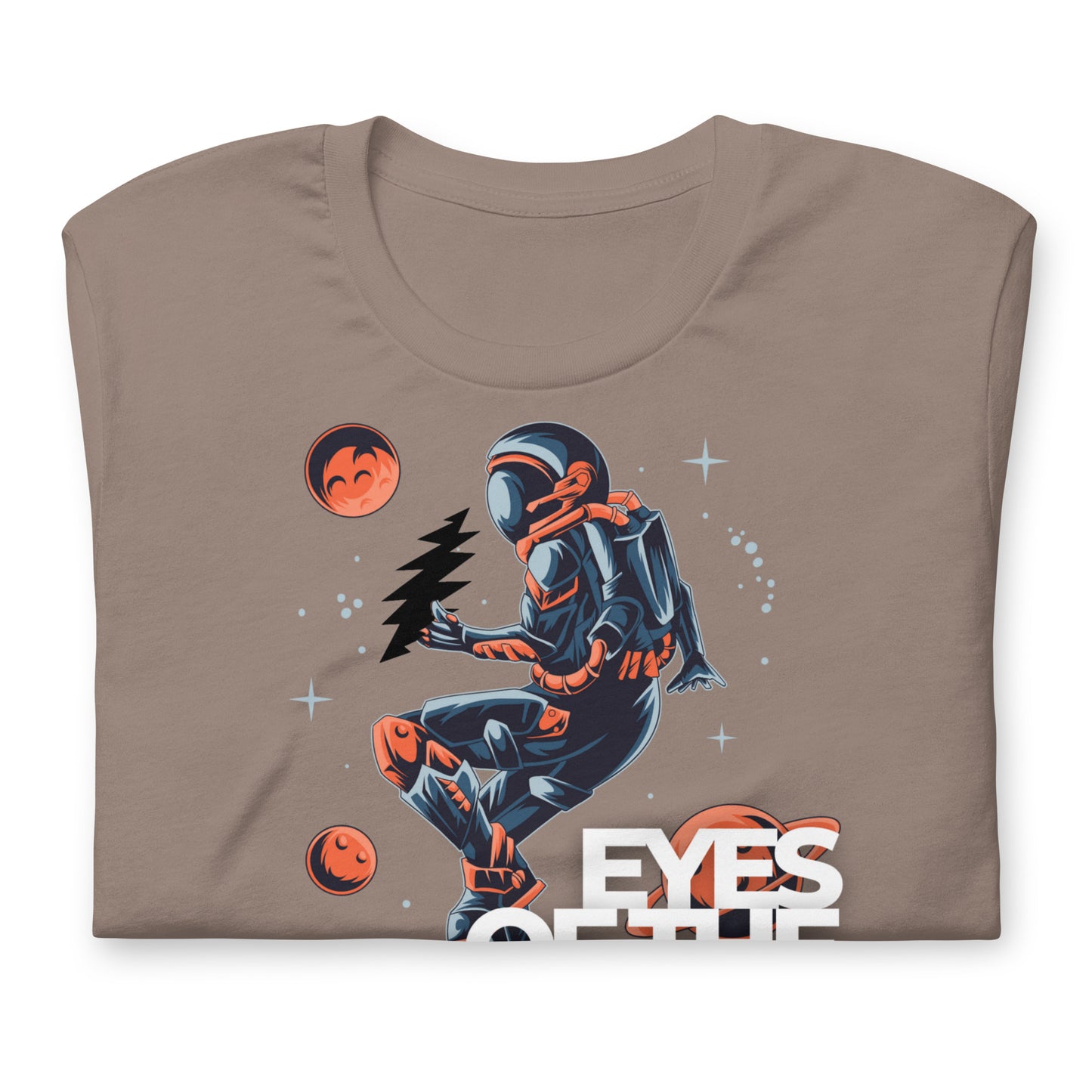 Eyes Of The World Space - Cotton Tee Shirt