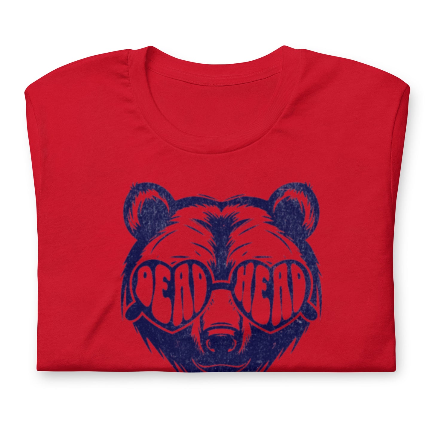 Bear Dead Head - Cotton Tee Shirt