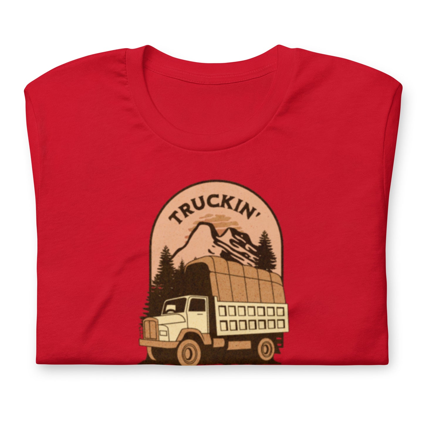 Truckin Grateful - Cotton Tee Shirt