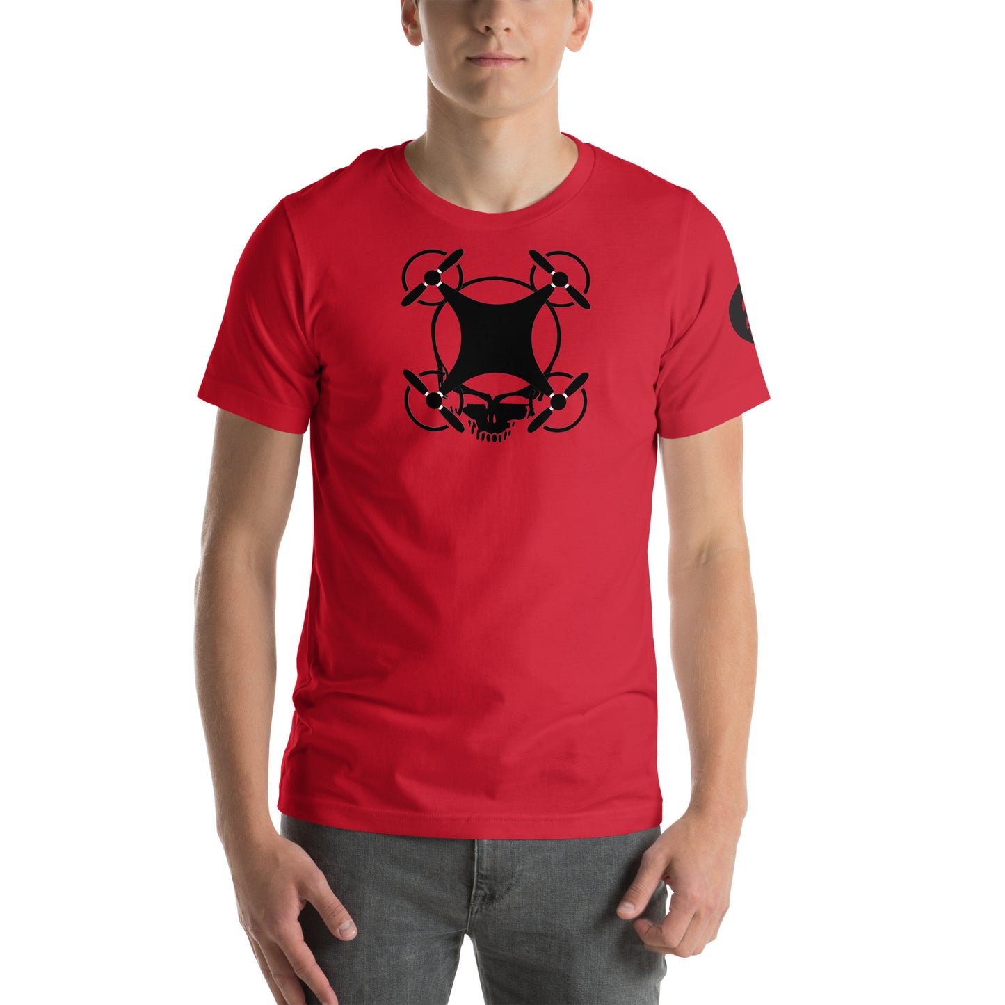 QuadHead Stealie - Quad Your Face- Cotton Tee Shirt