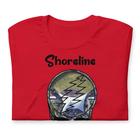 Shoreline Amphitheatre Stealie - Cotton Tee Shirt