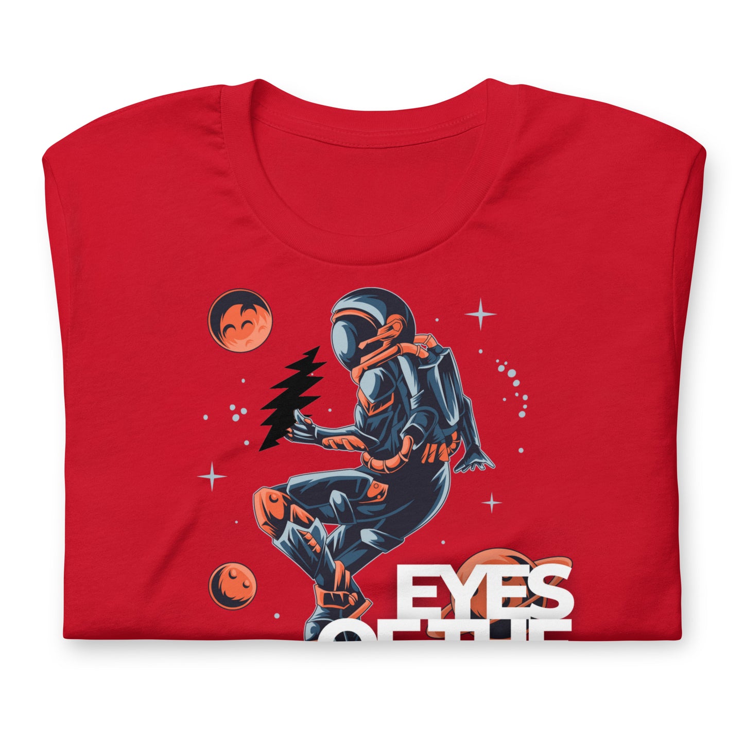 Eyes Of The World Space - Cotton Tee Shirt