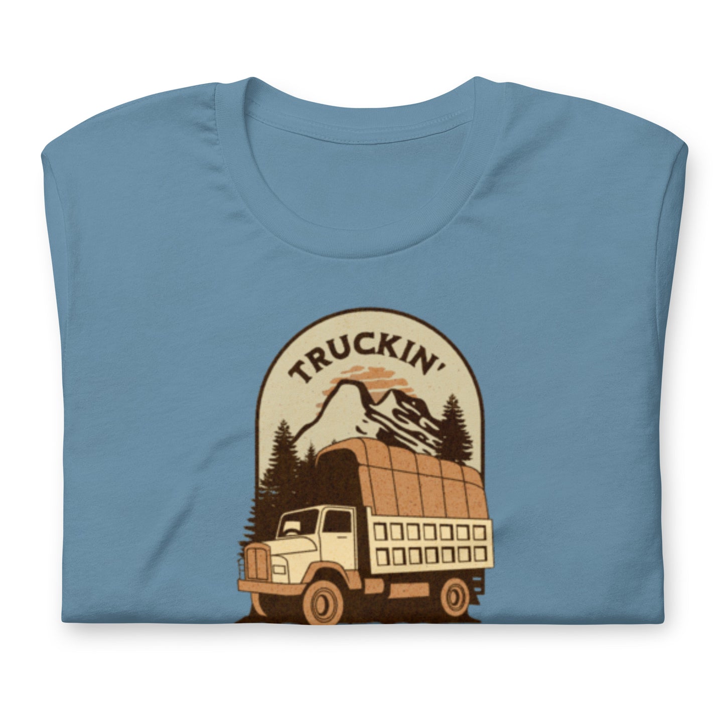 Truckin Grateful - Cotton Tee Shirt