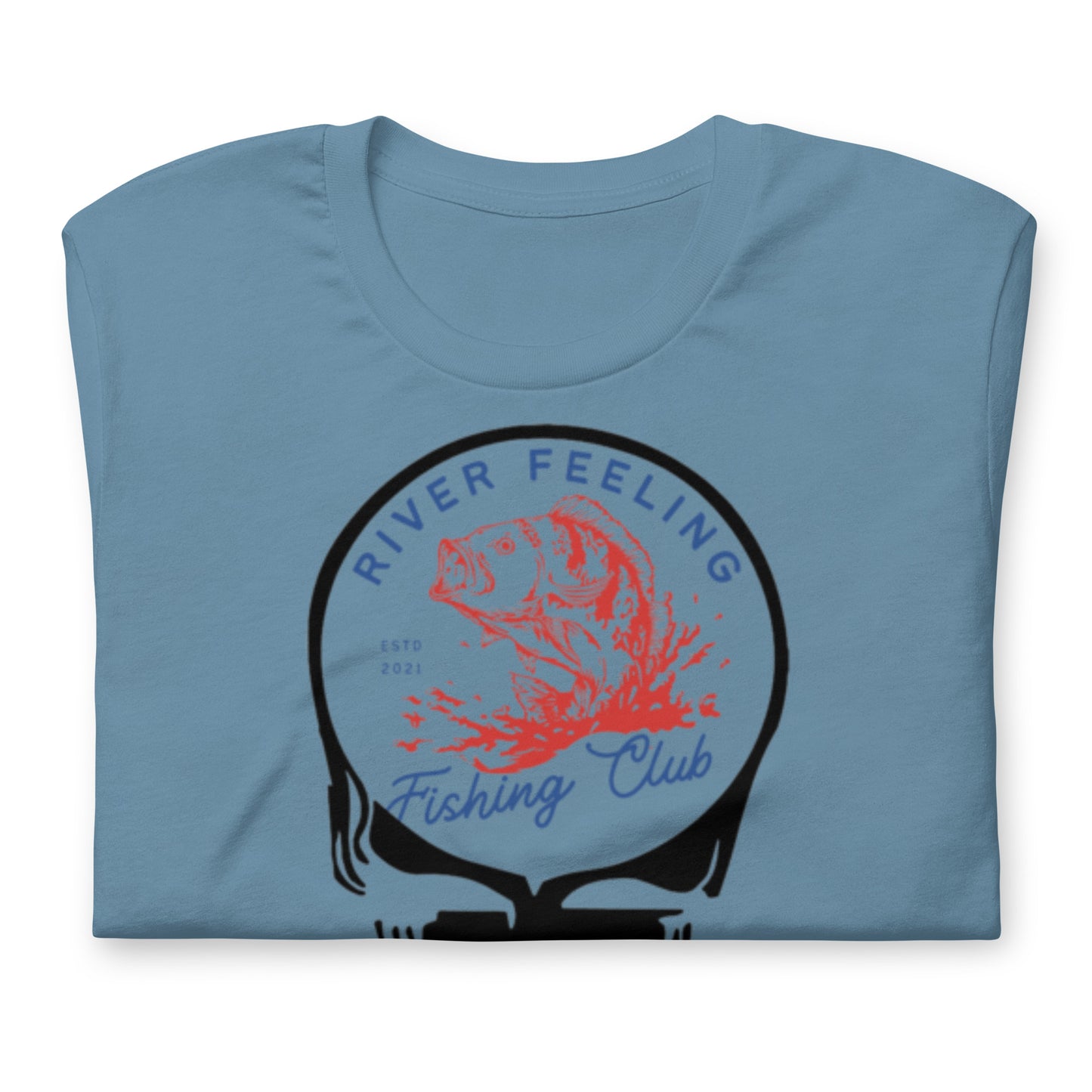 River Feeling Fishing Club Stealie - Cotton Tee Shirt