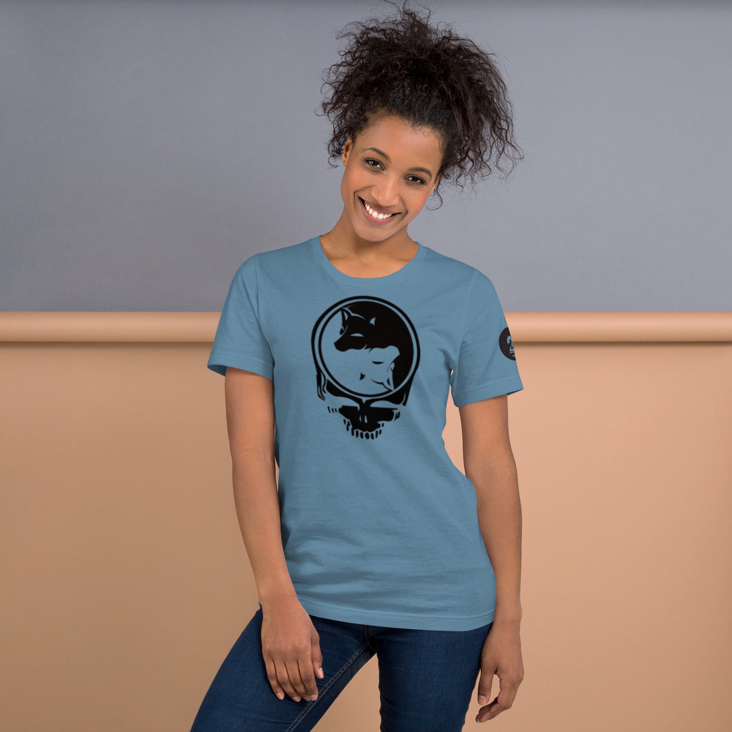 Pet Lover Stealie - Cotton Tee Shirt