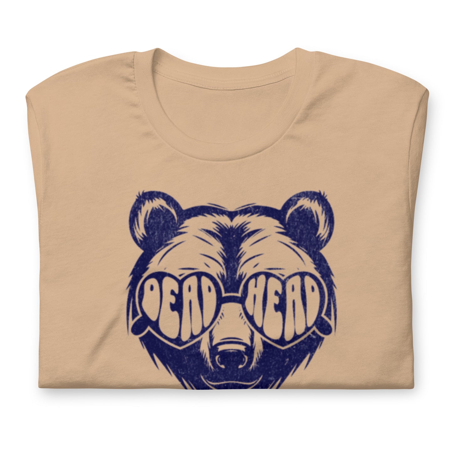 Bear Dead Head - Cotton Tee Shirt