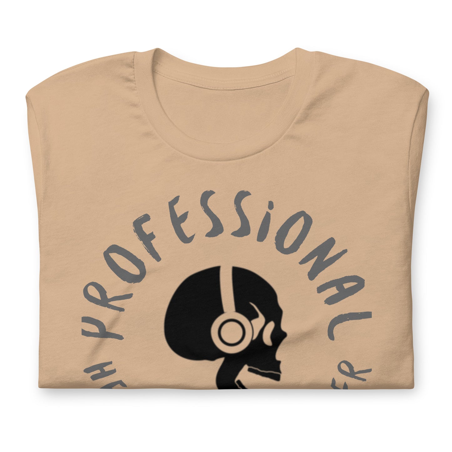 Professional Headphone Player - Cotton Tee Shirt