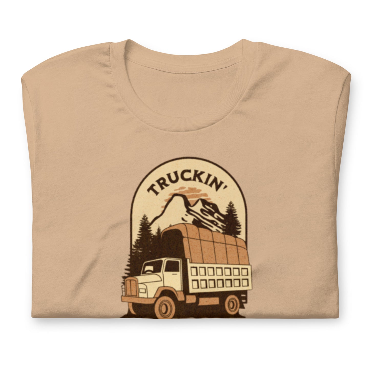 Truckin Grateful - Cotton Tee Shirt