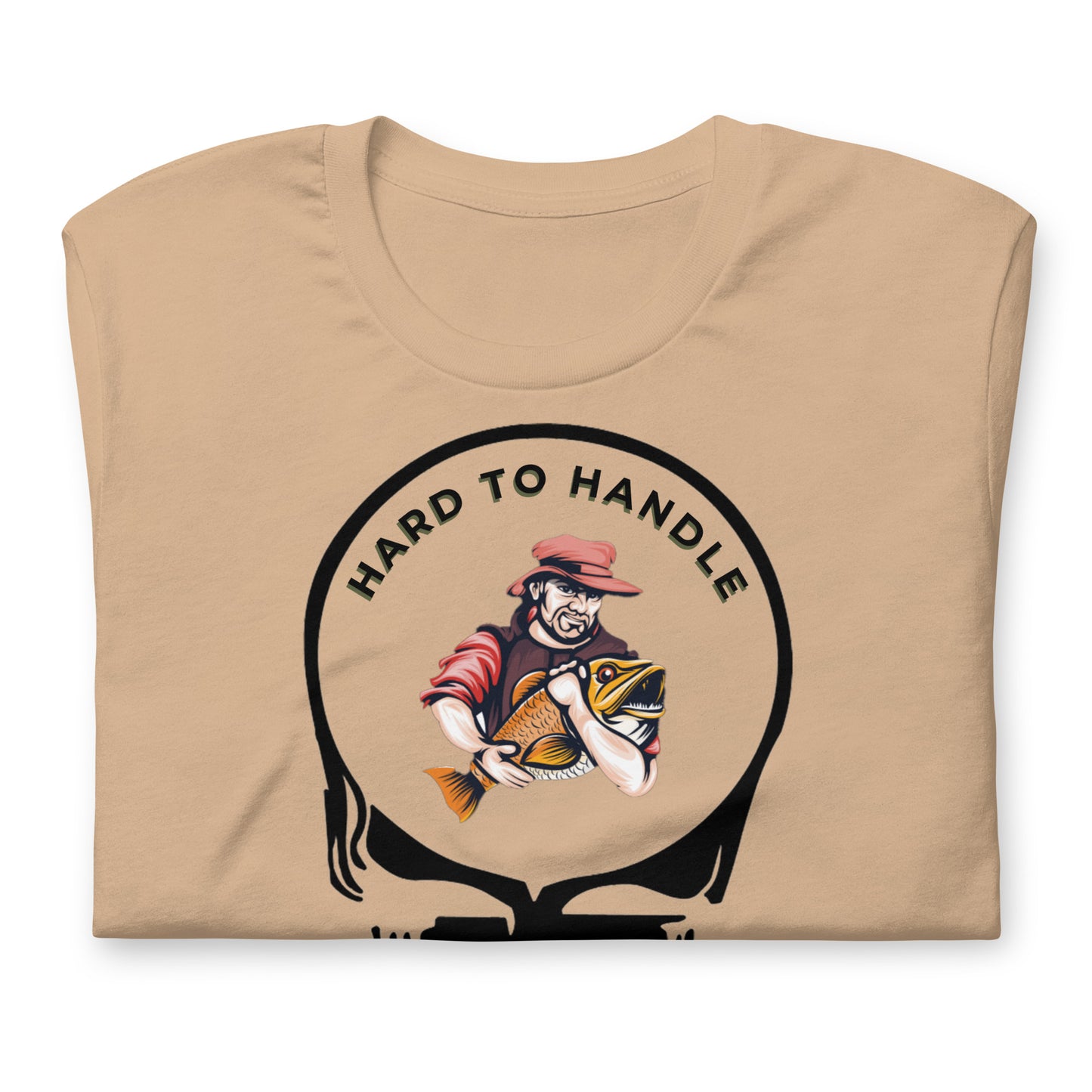 Hard to Handle Big Fish Stealie - Cotton Tee Shirt