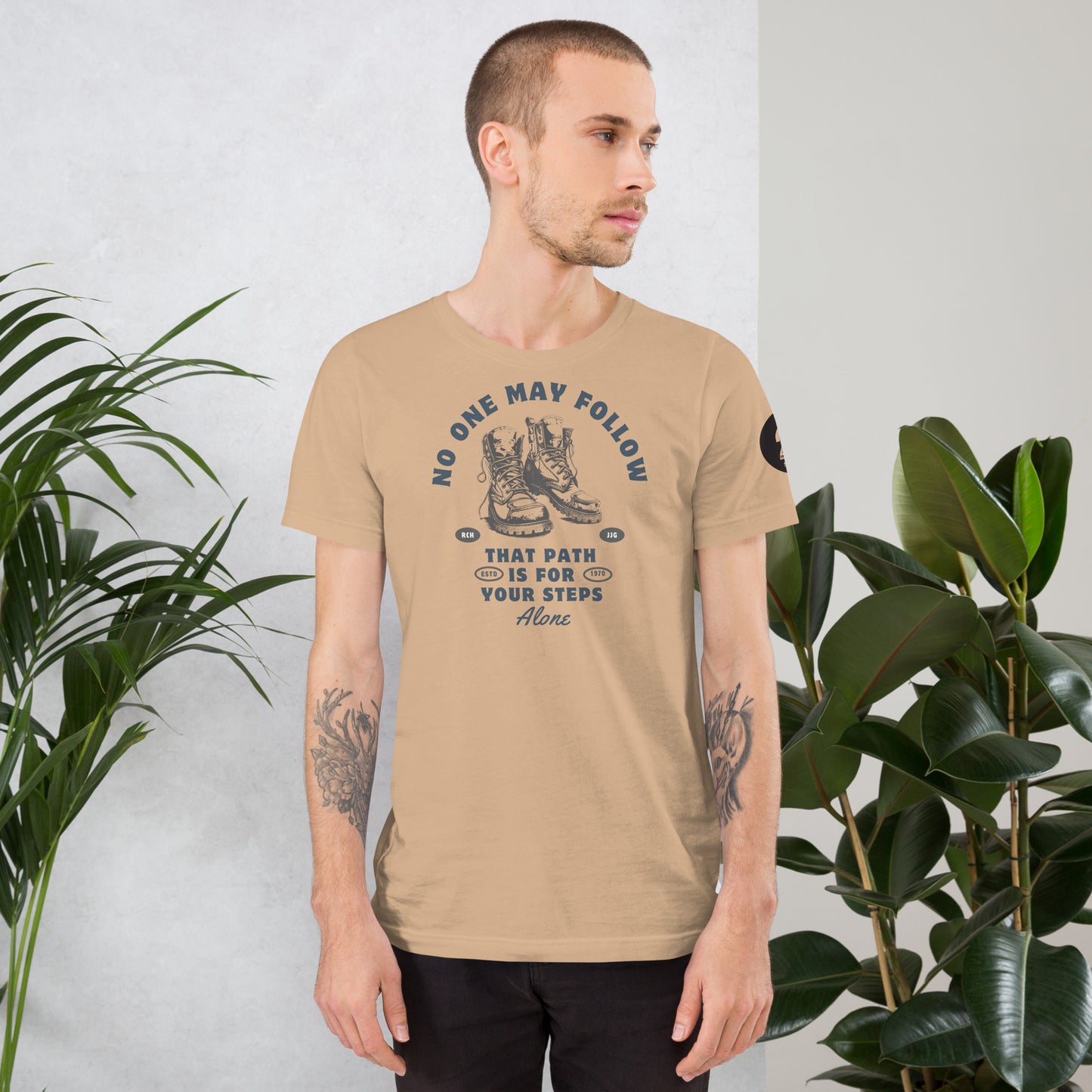 No One May Follow - Cotton Tee Shirt