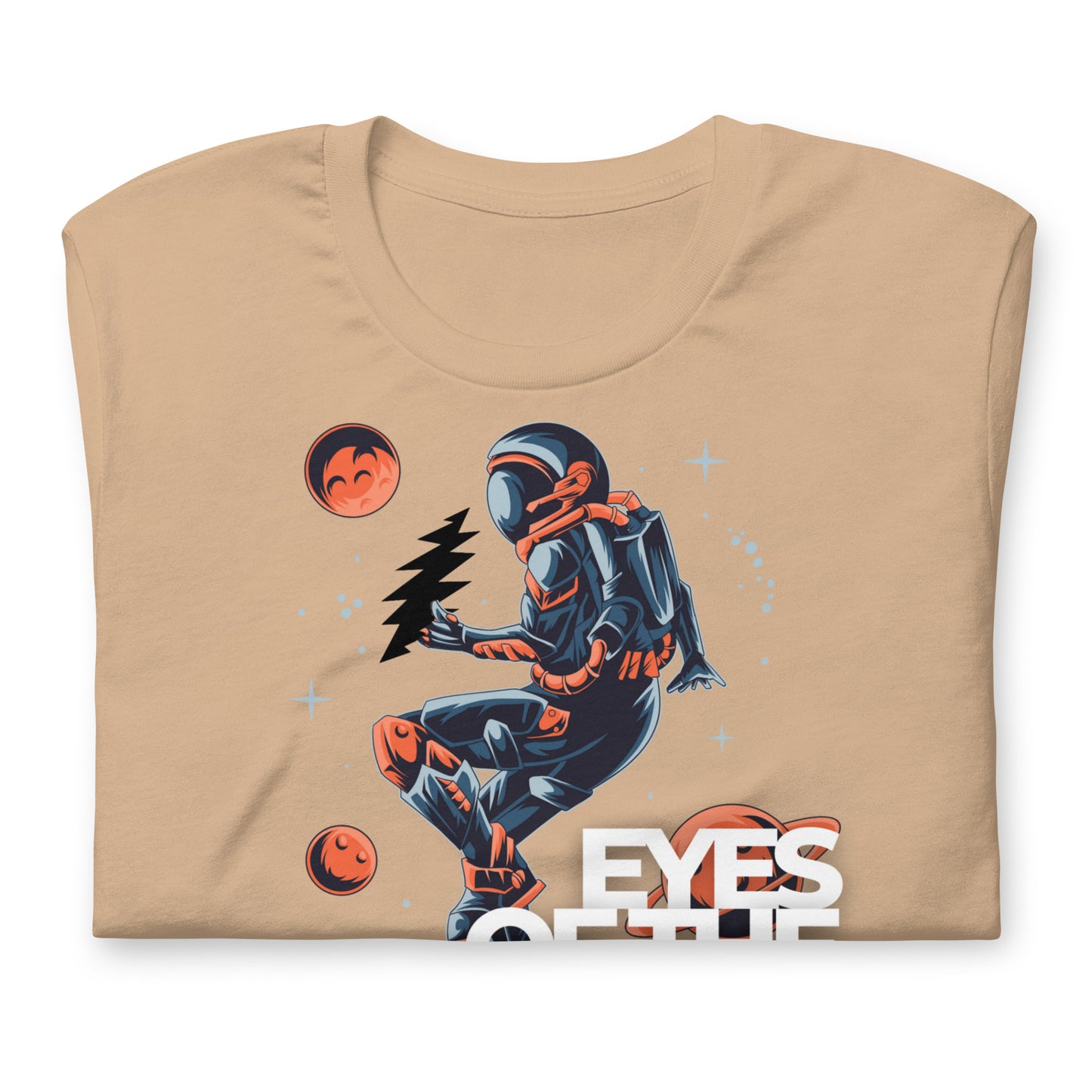 Eyes Of The World Space - Cotton Tee Shirt