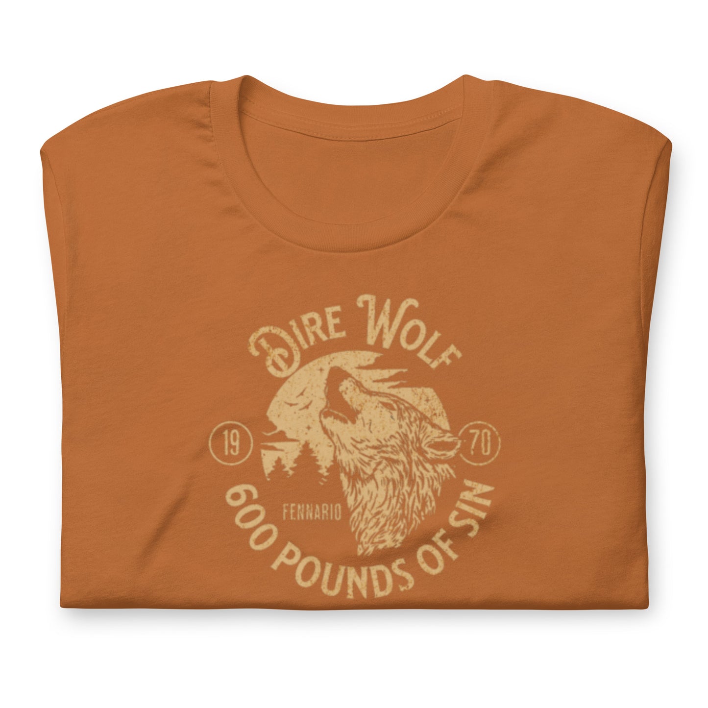 Dire Wolf Fennario - Cotton Tee Shirt