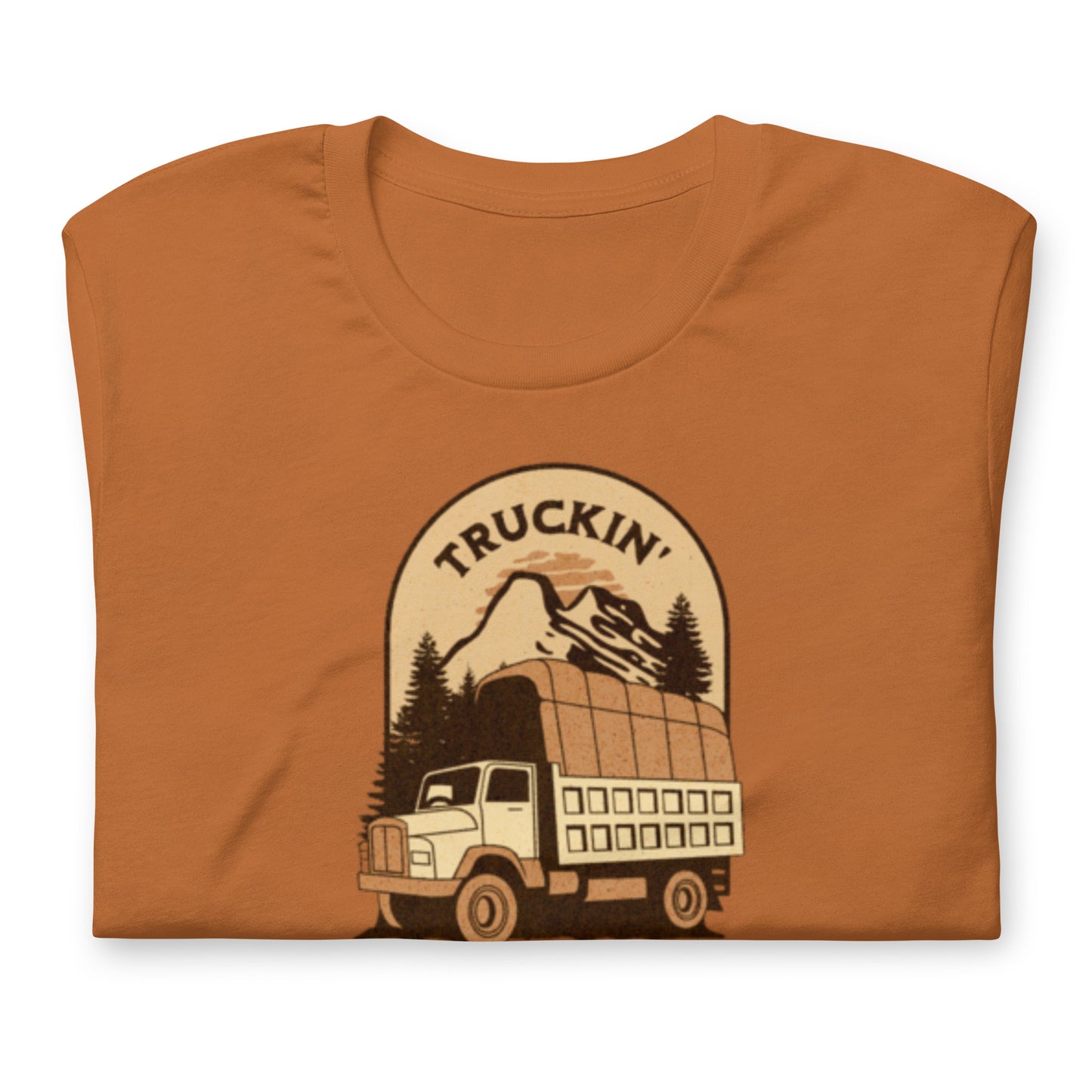 Truckin Grateful - Cotton Tee Shirt