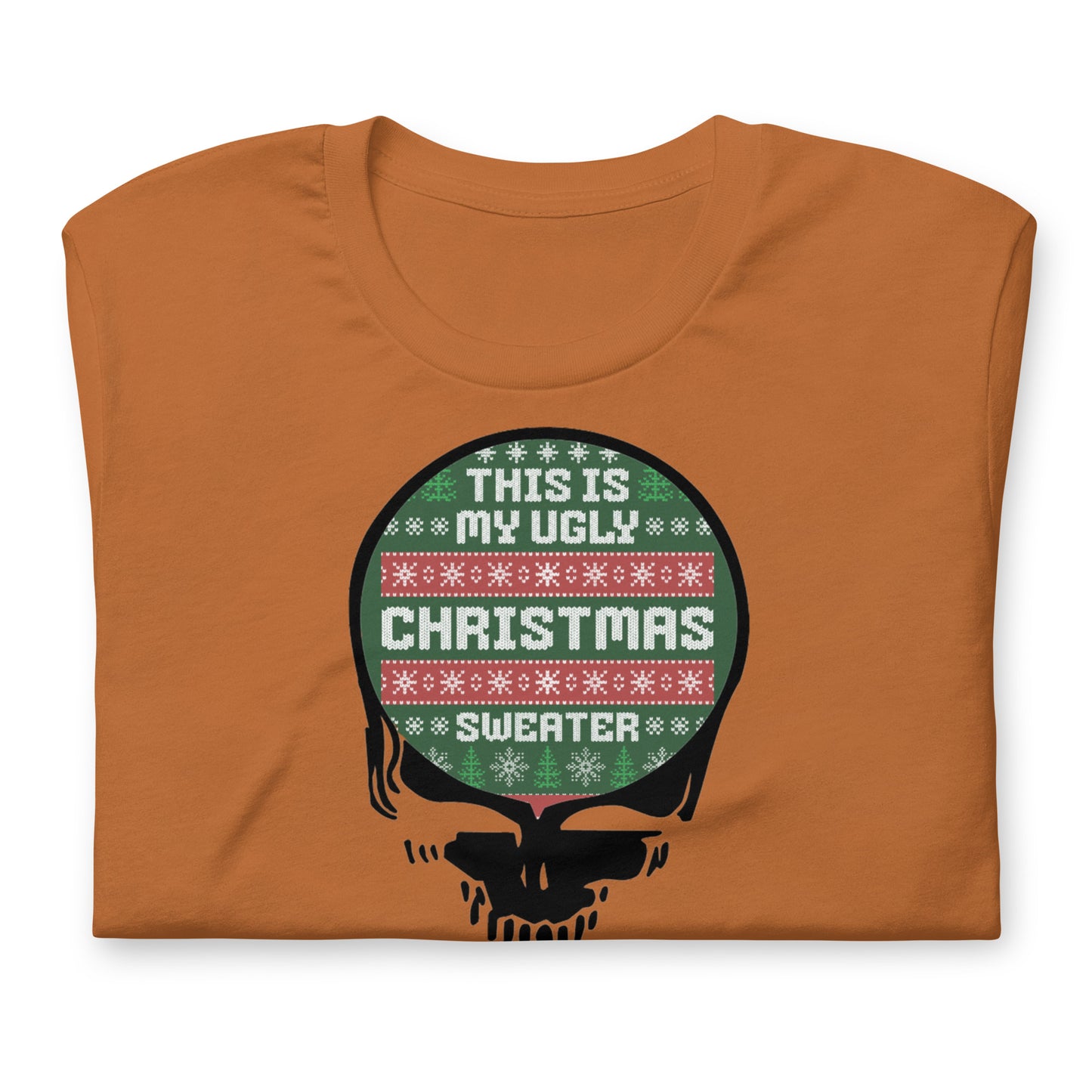 This Is My Ugly Christmas Sweater Stealie - Cotton Tee Shirt