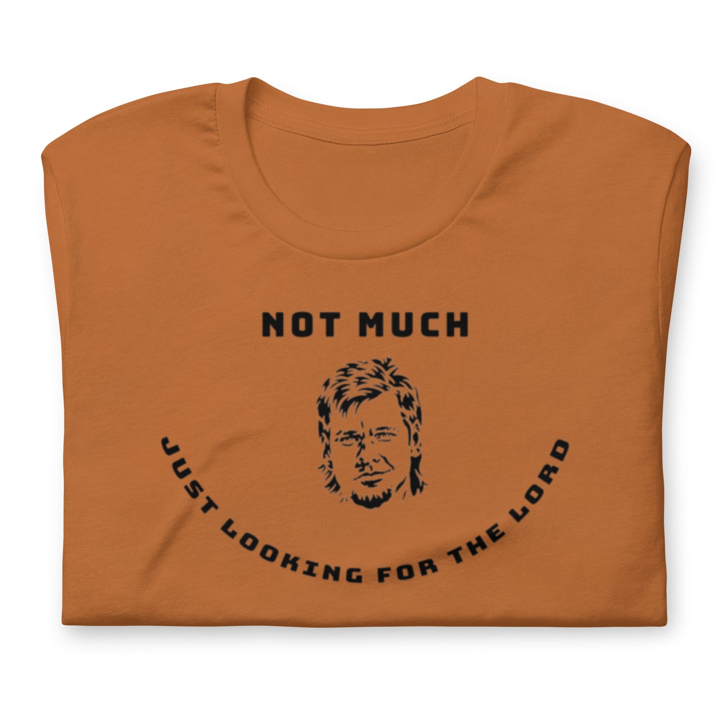 Not Much Just Looking For The Lord - Cotton Tee Shirt