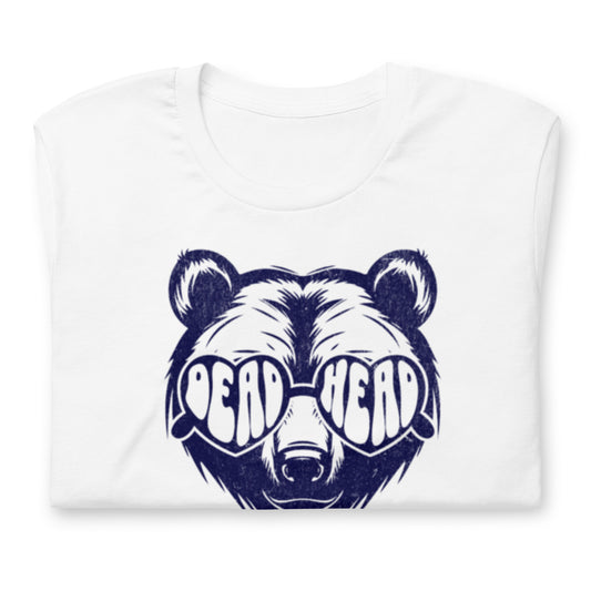 Bear Dead Head - Cotton Tee Shirt