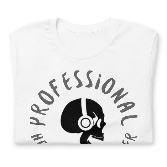 Professional Headphone Player - Cotton Tee Shirt