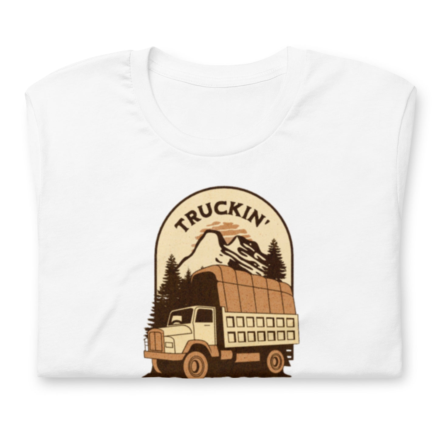 Truckin Grateful - Cotton Tee Shirt