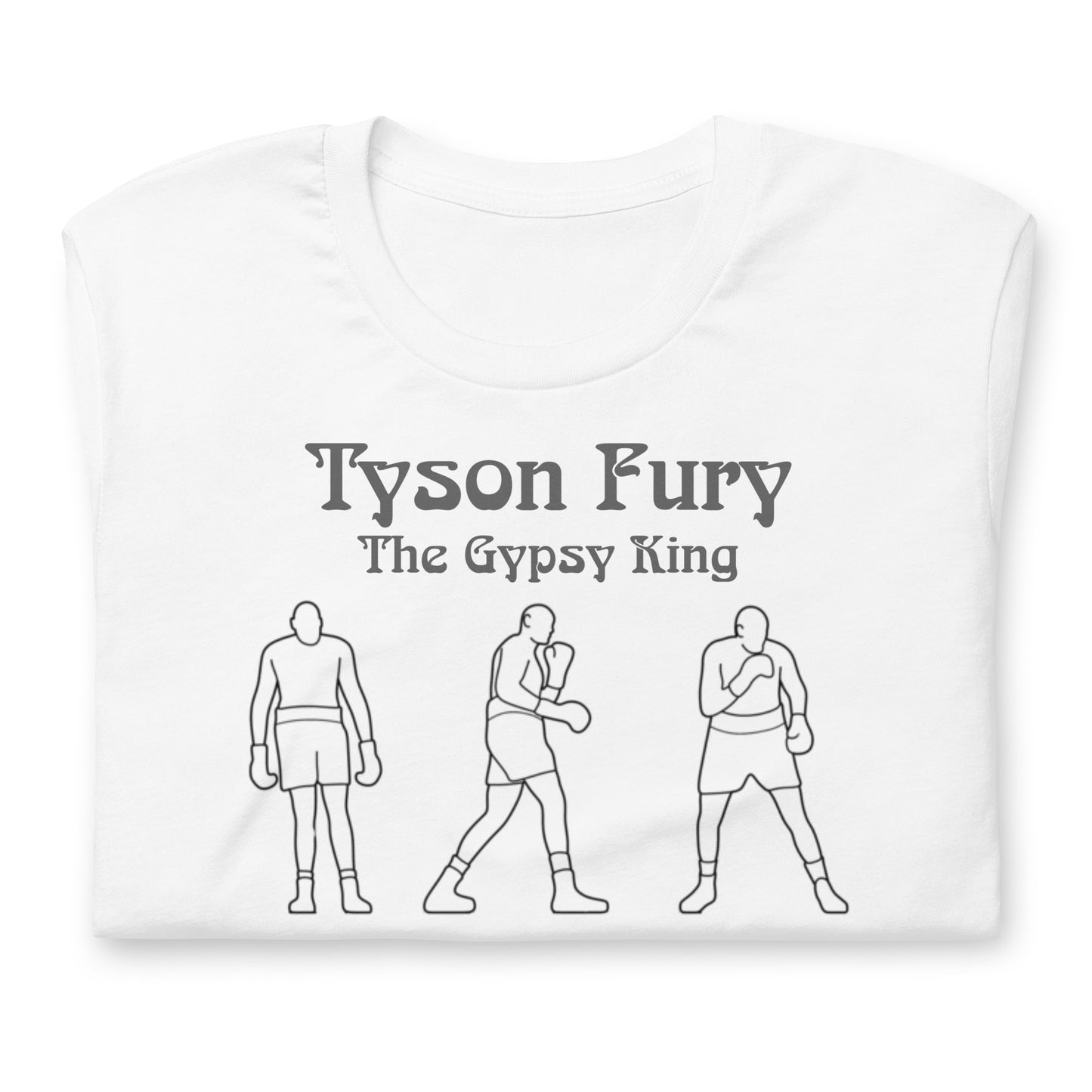 Tyson Fury The Gypsy King - Cotton Tee Shirt