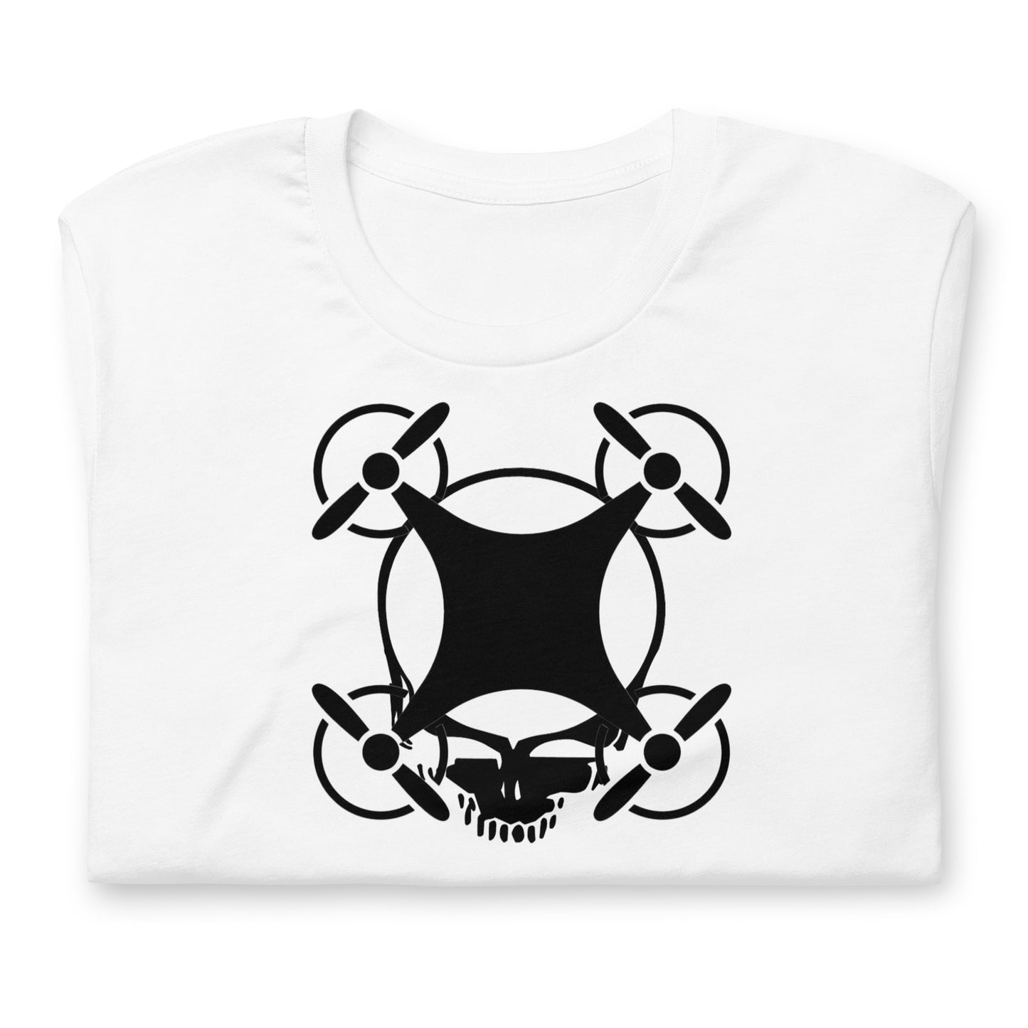 QuadHead Stealie - Quad Your Face- Cotton Tee Shirt