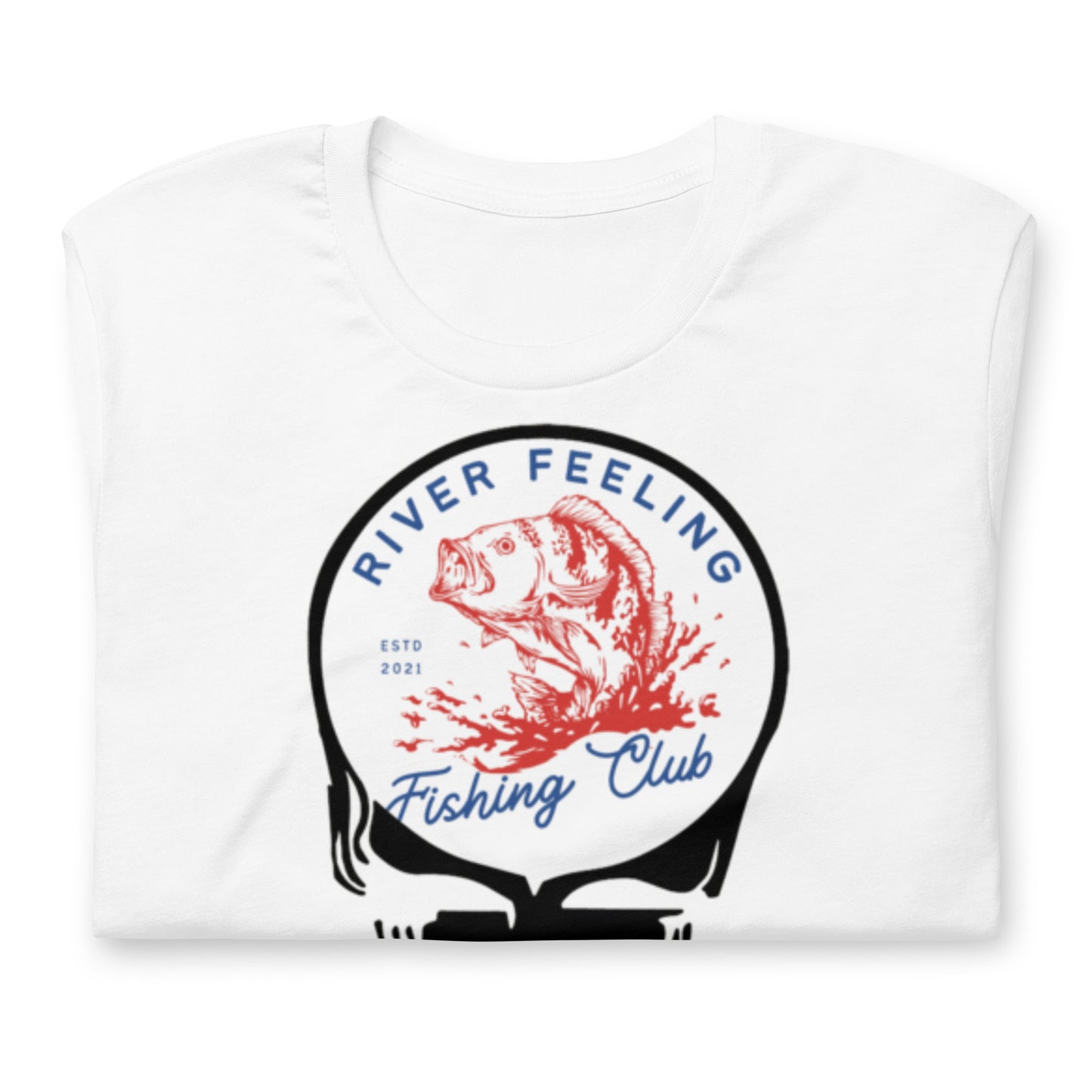 River Feeling Fishing Club Stealie - Cotton Tee Shirt